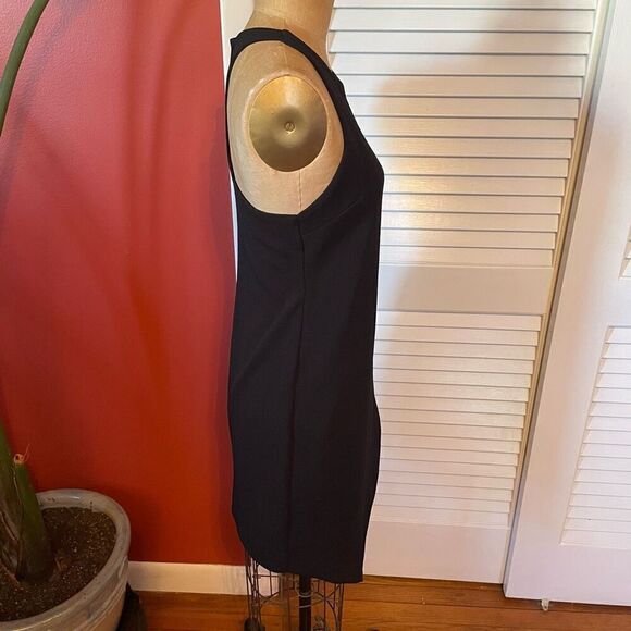 LEITH | black asymmetrical dress S - Picture 4 of 7